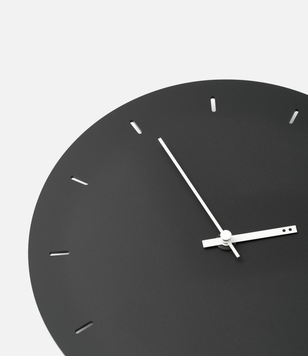 TOO Designs Minimal Clock Black — настенные часы