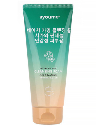 Пенка для умывания с экстрактом центеллы и пантенолом AYOUME Nature Calming Cleansing Foam 100 мл