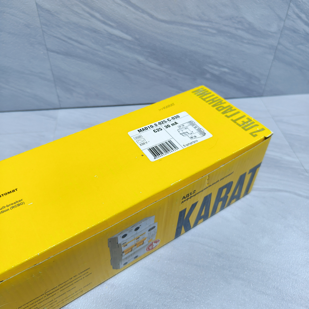 Диффавтомат IEK KARAT АД12 2P