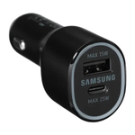 Автомобильное зарядное устройство Samsung мощностью 40 Вт (USB-C, USB-A) (EP-L4020) LED-индикация, поддержка PD 3.0, QC, PPS, SFC и AFC