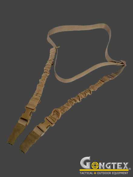 Оружейный ремень двухточечный Gongtex (GSL-0004). Койот