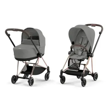Детская коляска Cybex Mios 2 в 1 Mirage Grey Rosegold