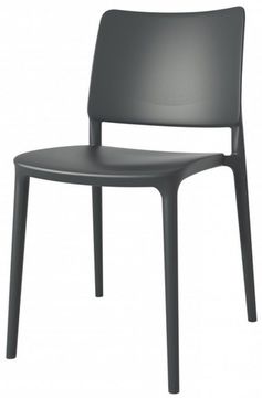 Стул пластиковый Joy-S серый
