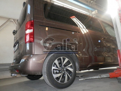 Фаркоп оцинкованный Galia C072A для Citroen Spacetourer 2016-, Peugeot Traveller 2016-, Citroen Jumpy 2016-, Peugeot Expert 2016-, Toyota Proace 2016-(паспорт и сертификат в комплекте)(без электрики)