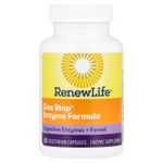 Renew Life, Gas Stop ™ Enzyme Formula, 60 вегетарианских капсул