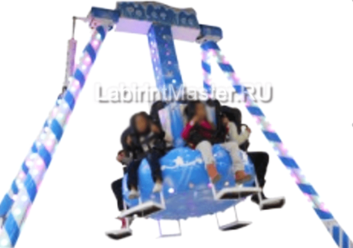 Аттракцион «Малый маятник», 6×5×3,8 м