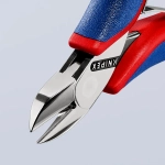 Кусачки боковые для электроники 115 мм Knipex 77 02 115