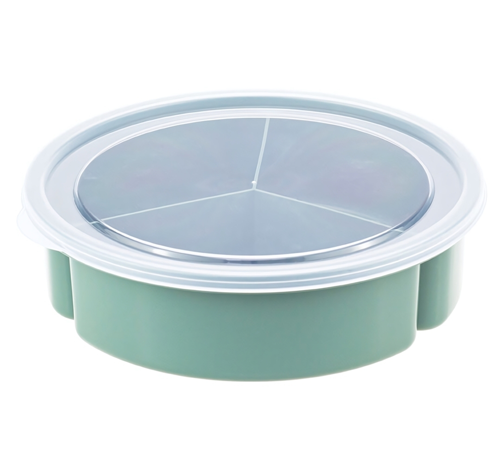 Менажница с крышкой 3 секции (3*300мл) М1124