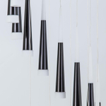 Citilux Вегас CL227141 LED Люстра каскадная Чёрная