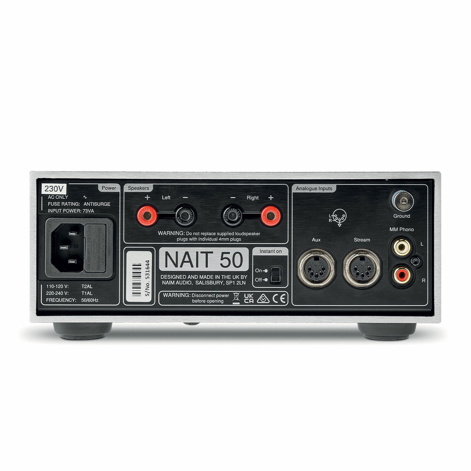 Интегральный усилитель Naim Nait 50