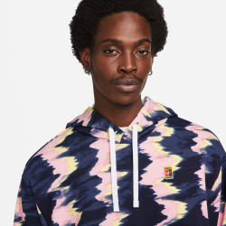 Мужская кофта теннисная Nike Dri-Fit Court Heritage OZ Hoody Men - Pink, Dark Blue