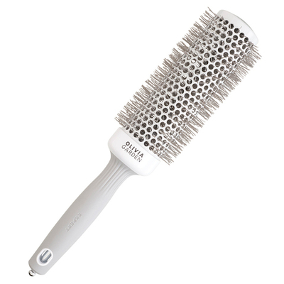 Olivia Garden Термобрашинг EXPERT BLOWOUT SPEED XL Wavy Bristles White&Grey 45 мм Серый