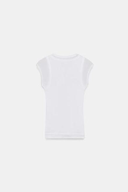 ZARA ДВУХСЛОЙНАЯ ФУТБОЛКА SUPIMA®, БЕЛЫЙ