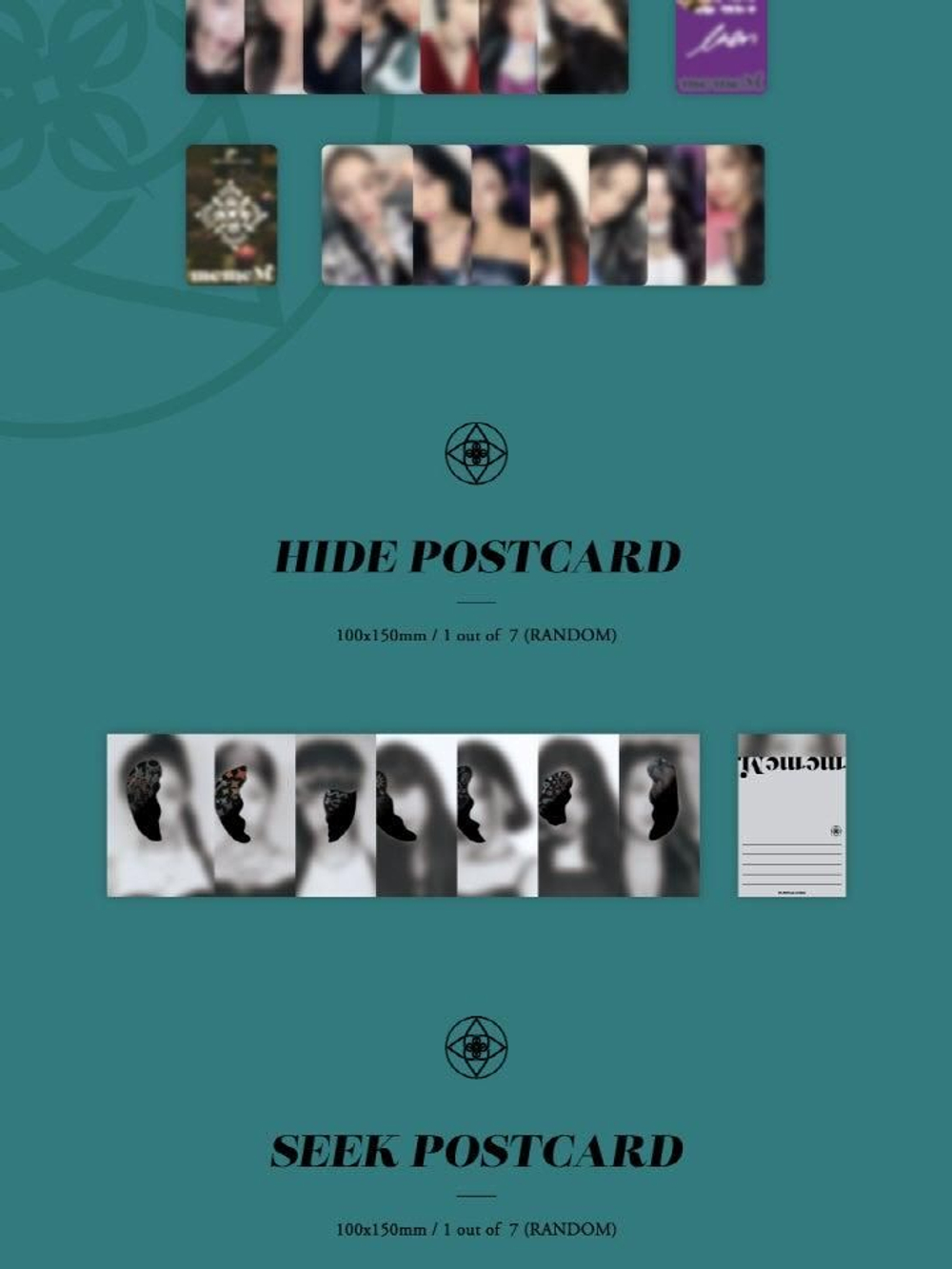 Альбом PURPLE KISS - memeM 3rd Mini Album M Version