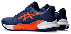 Теннисные кроссовки Asics Gel-Challenger 14 - blue expanse/koi - Blue Orange