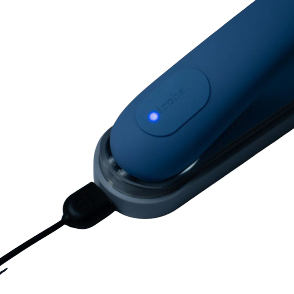 Синий изогнутый вибратор 17,4см для стимуляции зоны G Iroha Mai Ruri MHW-03