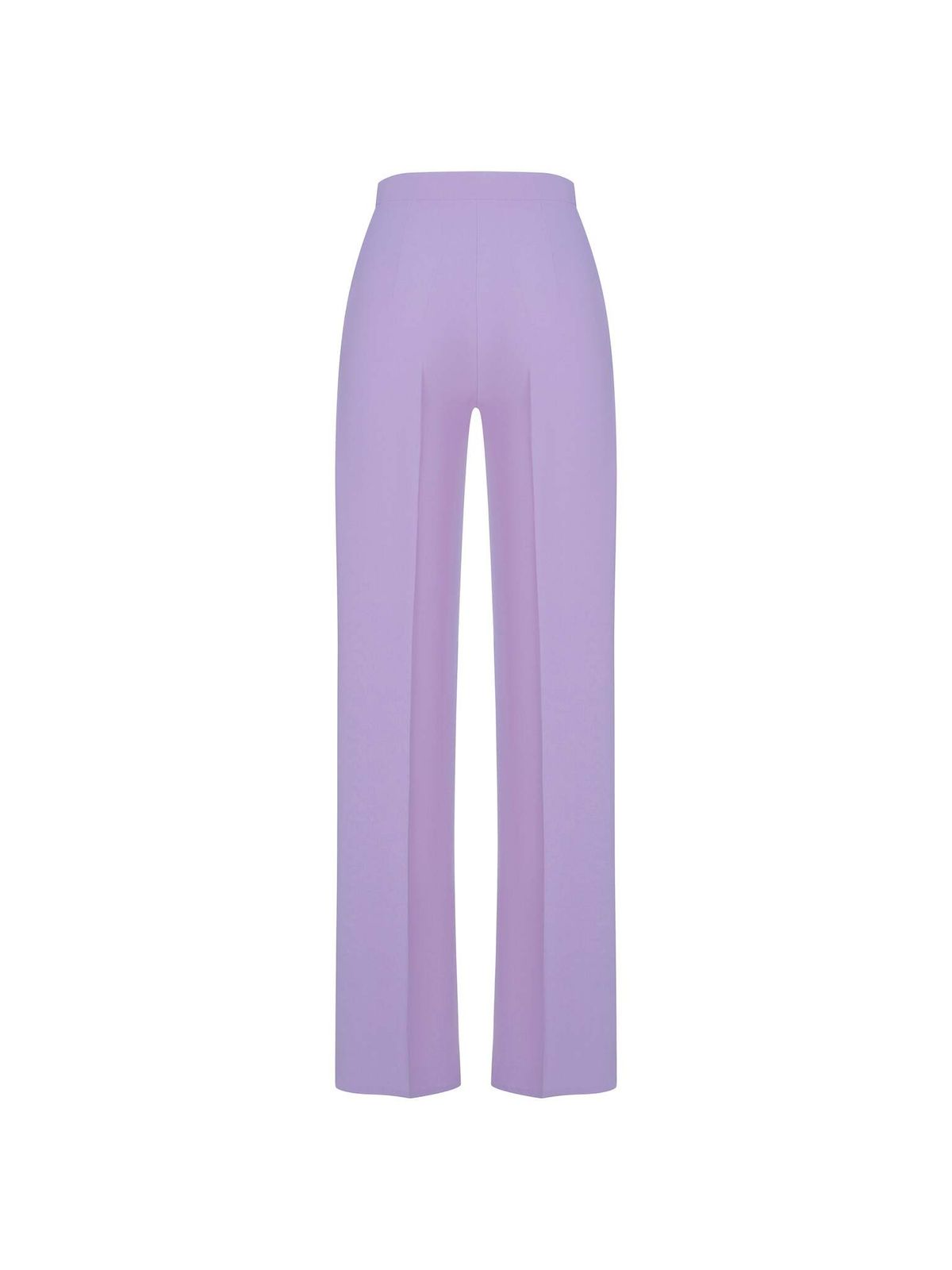 Брюки прямого кроя из крепа