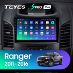 Teyes SPRO Plus 9"для Ford Ranger 2011-2016 (прав)