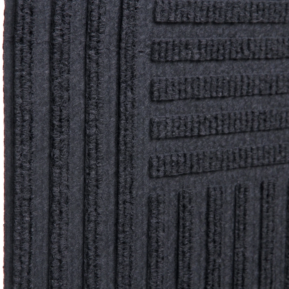 Коврик придверный 45*75см»Комфорт» серый