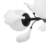 799097 Люстра CERAMO BW 9х6W(led) G9 ЧЕРНЫЙ/БЕЛЫЙ