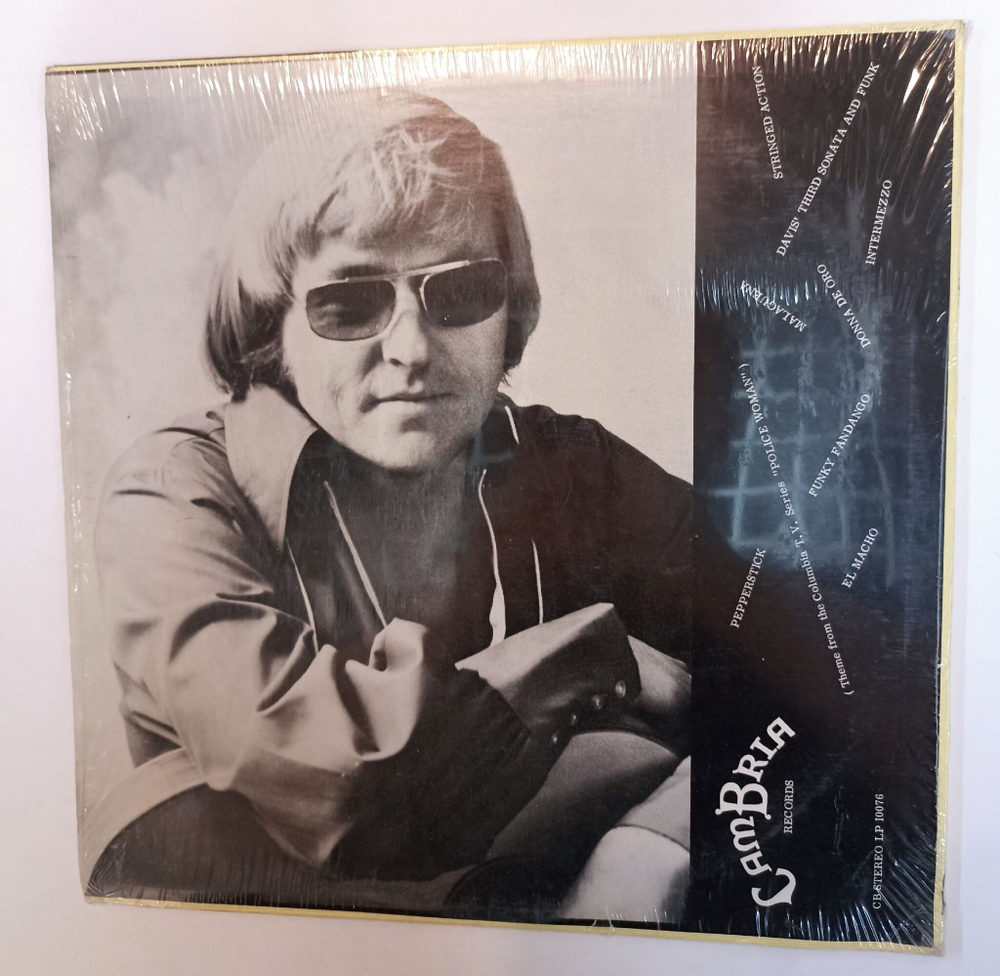 Винтажная виниловая пластинка LP Jan Davis And The Flamenco Boogie Band Flamenco USA (USA 1972)