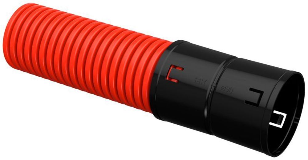 Труба гофрированная двустенная ПНД гибкая d90мм красн. (уп.100м) IEK CTG12-090-K04-100-R Труба гофрированная двустенная ПНД гибкая d90мм красн. (уп.100м) IEK CTG12-090-K04-100-R