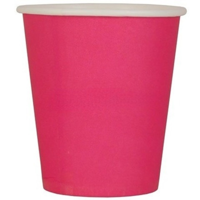 Стакан ГН 180 мл (d-73 мм) бумажный Розовый (Фуксия) (50/1000 шт.) GoodCup