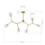 Светильник подвесной ARCUS G9 LED 6х5W