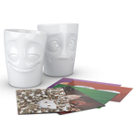 Набор кружек tassen cheery & baffled, 2 шт, 350 мл, белый