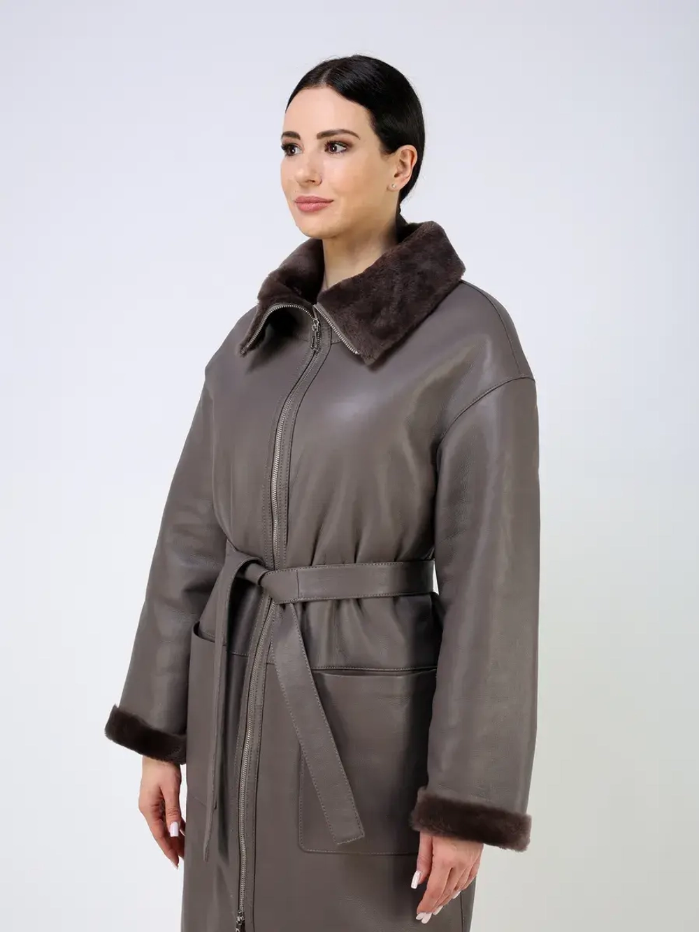 Дубленка зимняя натуральная