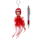 Набор подарочный «Сказочная история» (ручка и брелок), микс цветов