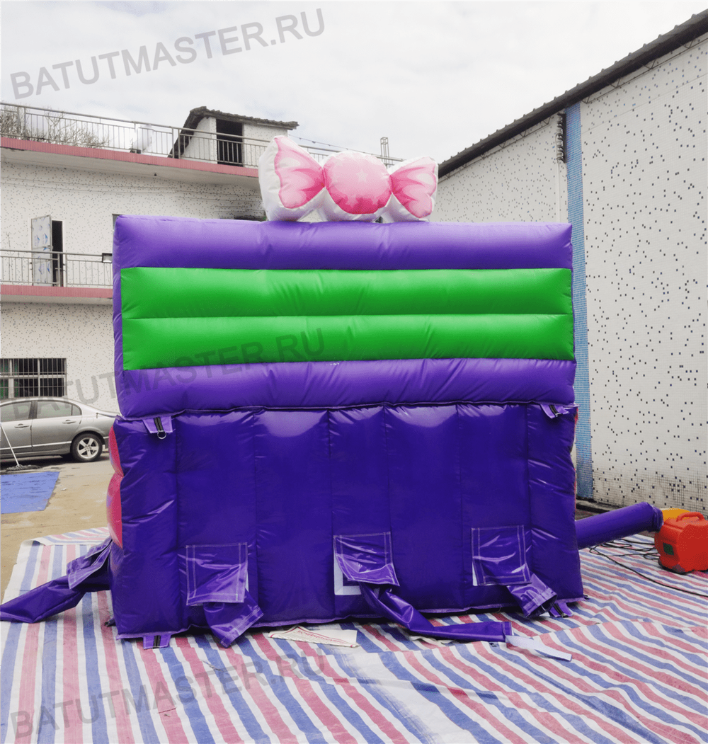 B-15157 Надувная горка "Сладкий замок 3"