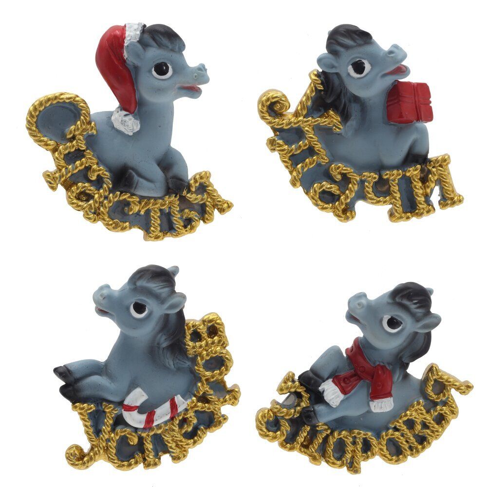 GAEM Магнит "Лошадка", L5 W2 H5,5 см, 4в.