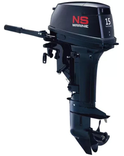 2х-тактный лодочный мотор NISSAN MARINE NS 15 D2 S оформим как 9.9