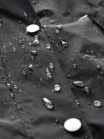 Куртка непромокаемая с капюшоном для девочки Next T78-025, Черный