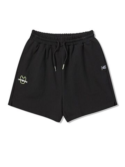 Шорты с неоновым логотипом ladok