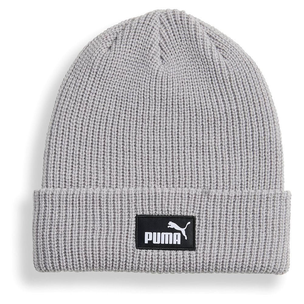 Шапка PUMA ESS High Crown Beanie, 02641002, 100% акрил, серый