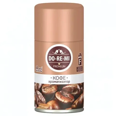 Освежитель воздуха ДО-РЕ-МИ Премиум Кофе сменный блок 250мл
