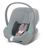 Коляска 3 в 1 Cybex Priam IV Rosegold complete и автокресло Aton B2 i-Size Steel Grey Leaf Green