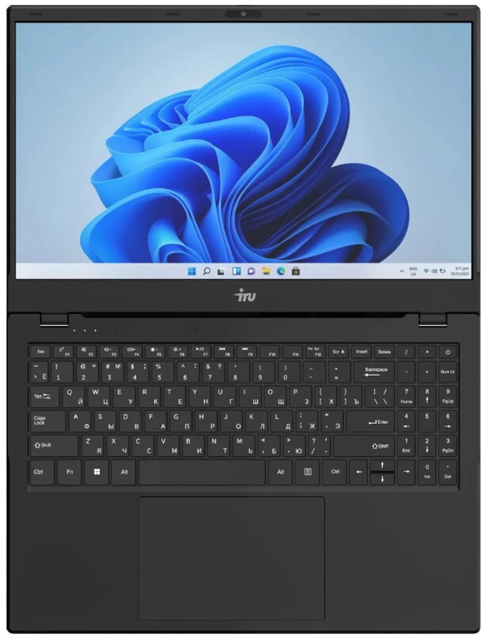 Ноутбук  iRu Planio 15ING 15.6 ", Intel N, 8 Гб RAM, 512 Гб SSD, UHD Graphics, Черный