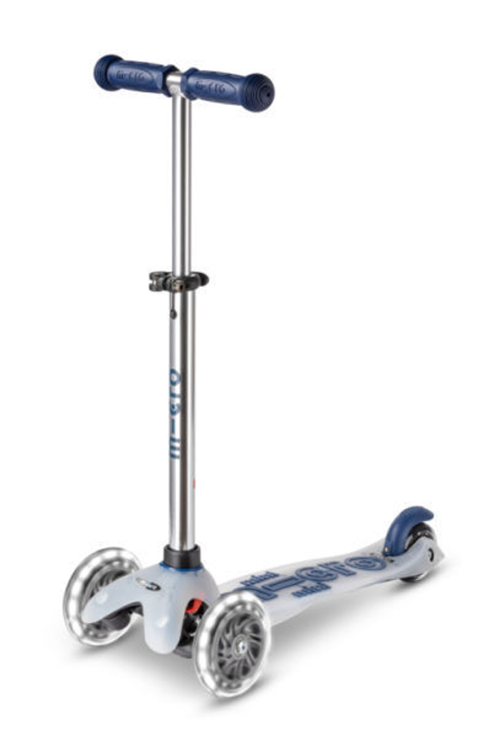 Самокат Mini Micro Deluxe Flux LED синий