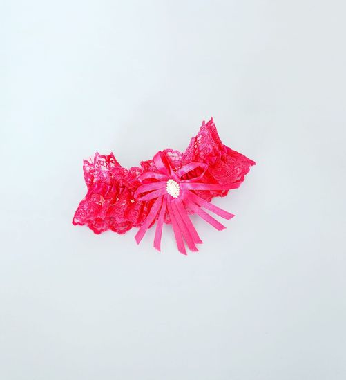 Комплект фиолетовых подвязок