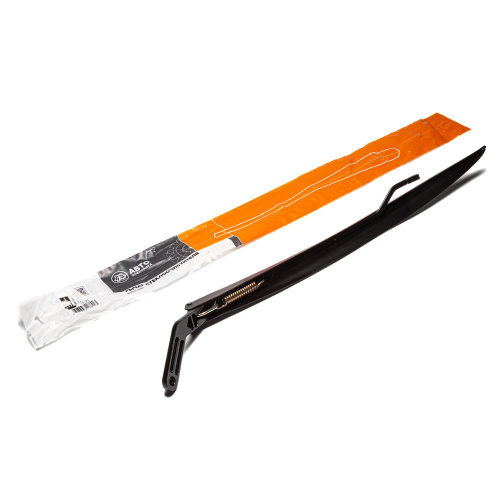 Рычаг стеклоочистителя, ВАЗ, левый, со спойлером, 485 мм, крюк