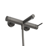 Смеситель CEZARES RELAX-VD-GM для ванны и душа в комплекте с ручным душем, шлангом и держателем