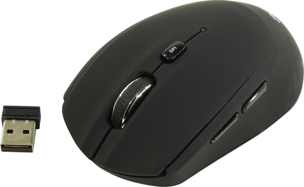 Acer Wireless Optical Mouse OMR050 <ZL.MCEEE.00B>  (RTL) USB  6btn+Roll