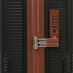 Чемодан средний (М) полипропилен "Fabretti"