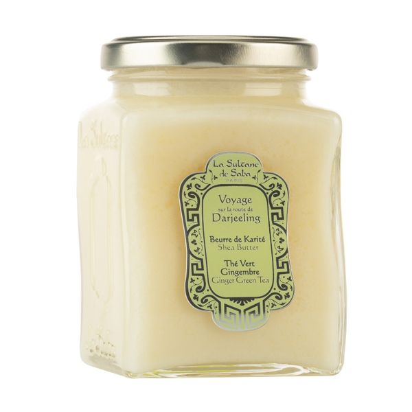 La Sultane de Saba Shea Butter Ginger Green Tea 300мл - Масло ореха карите Зеленый чай и Имбирь