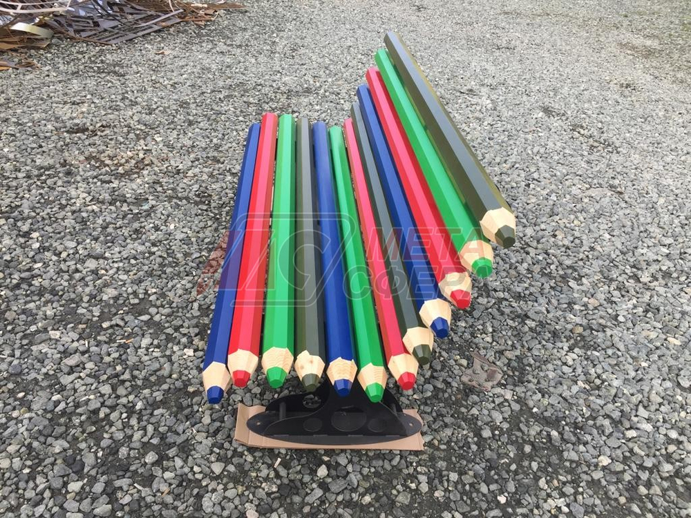 Скамейка Карандаши