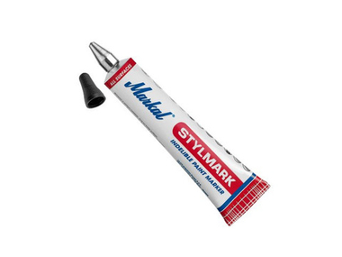 Маркер промышл. перманентный с шариковым наконечником MARKAL STYLMARK ЧЕРНЫЙ