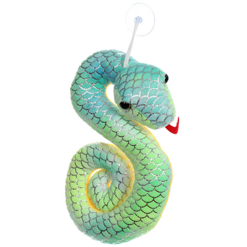 Мягкая игрушка «Змея» Изящная 19 см, микс